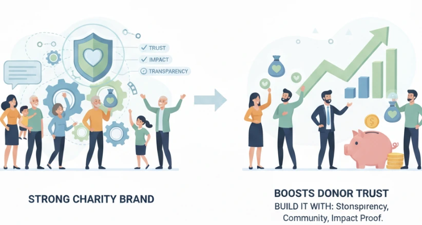 How a Strong Charity Brand Boosts Donor Trust (And How to Build It)